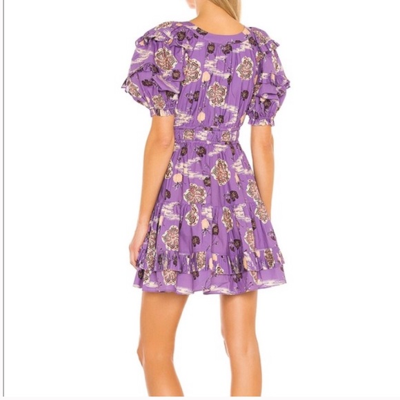 Ulla Johnson sz 2 Naomi Dress Zinnia Purple sz 2 - Picture 5 of 8